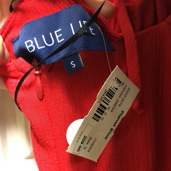 Blue Life red front tie maxi dress - Picture 10 of 10